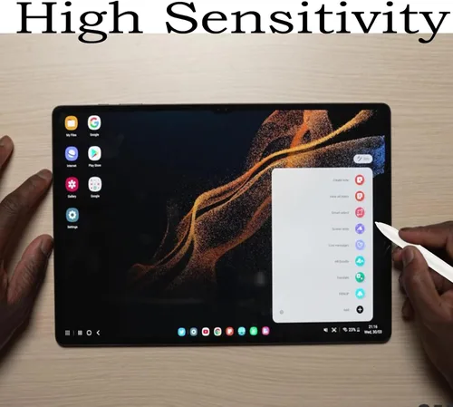 Vista 4 de Repuesto de lápiz capacitivo para Samsung Galaxy Tab S9 Ultra S Pen de repuesto con Bluetooth + 5 puntas para Samsung Galaxy Tab S9 Pen
