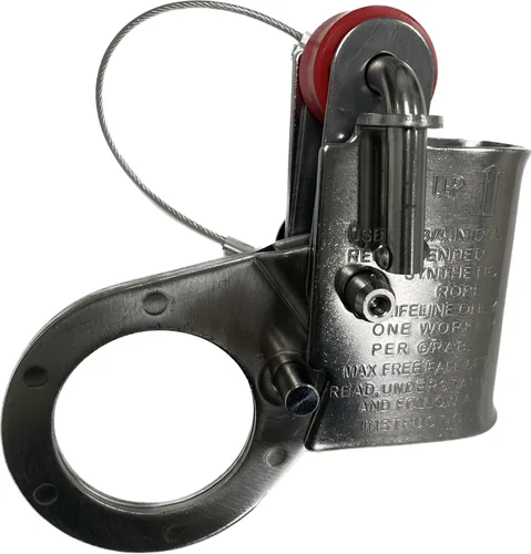Vista 2 de RK Fall Protection VF505 - Cuerda automática de absorción de energía, 5/8 pulgadas, cumple con PALMER SEGURIDAD