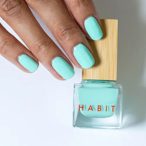 Vista 5 de Habit Cosmetics Trío de esmaltes de uñas vegano, sin toxinas y empaquetado de forma sostenible - Baby Trio - 0.3 oz (Beach House)