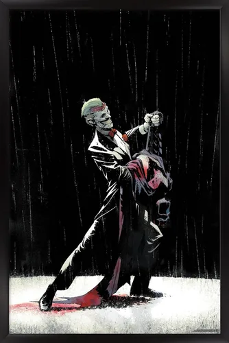 Vista 5 de DC Comics Joker - Póster de pared Dancing In The Dark de 34 pulgadas de largo x 22.4 pulgadas de ancho, versión premium sin marco