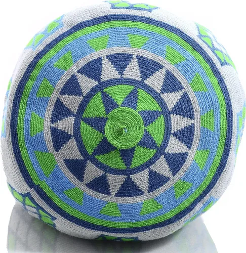 Vista 4 de Wayuu Boho Chic Collection - Bolsa de mano tejida a mano, Design 106
