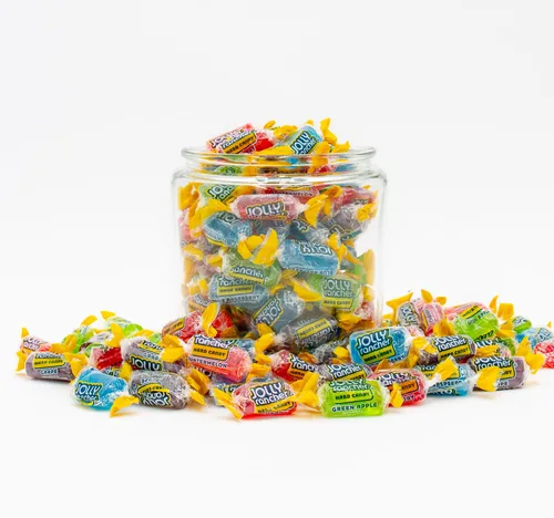 Vista 5 de Surtido de caramelos duros a granel de 1 libra, sabor a fruta, envueltos individualmente (74 piezas)