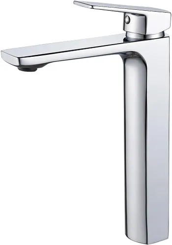 Vista 8 de VOTON - Grifo de fregadero de baño de oro cepillado con una sola manija y desagüe desplegable para lavabo de 1 agujero o 3 agujeros con placa