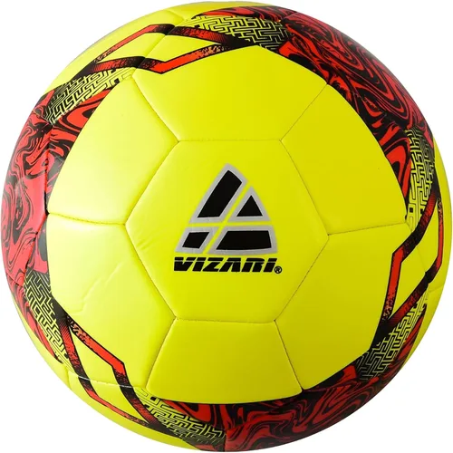 Vista 17 de Balón de fútbol Vizari con flores