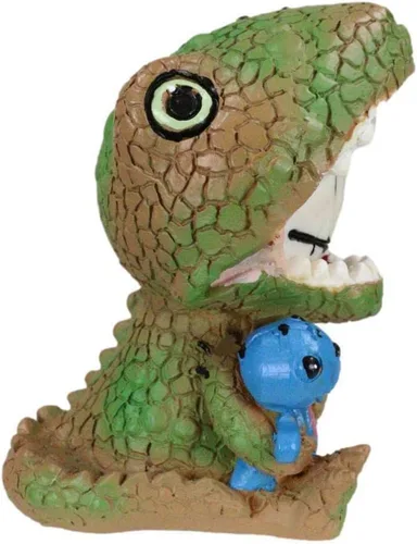 Vista 4 de Ebros Gift Jurassic Animal Kingdom Tyrannosaurus Rex - Figura de dinosaurio Furrybones de 3 pulgadas de alto, esqueleto de huesos peludos en disfraz