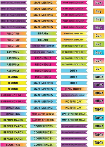 Vista 5 de Teacher Created Resources Brights 4Ever Planificador de lecciones (TCR3928)