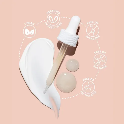 Vista 2 de Glo Skin Beauty Suero reafirmante fitoactivo: suaviza la apariencia de líneas de expresión y arrugas, mejora la textura y el tono general de la piel