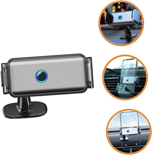 Vista 2 de Hemobllo Greesiopice Soporte para teléfono móvil Soporte para teléfono Abs Teléfono Soporte de coche