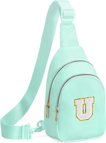 Vista 106 de Regalos de cumpleaños Viverte para niñas de 7, 8, 9, 10, 11, 12, 13 años, pequeño bolso cruzado de hombro con inicial, bolso cruzado de hombro