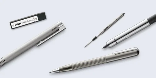 Vista 4 de Lamy Recambio de bolígrafo M16 con gran capacidad, metal - Recambio original para todos los modelos de bolígrafo - Indeleble - Ancho de línea medio