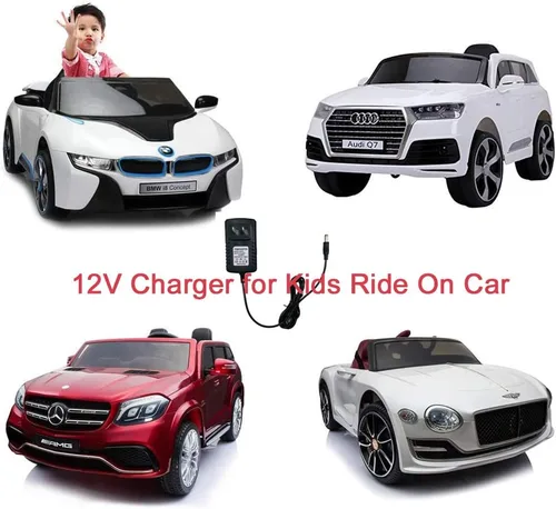 Vista 5 de Cargador de 12 V para niños, cargador de batería de 12 voltios para los mejores productos de elección, suministros de cargador universal Wrangler