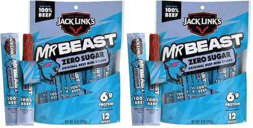 Vista 13 de Jack Link's MrBeast Original Mini Palitos de Cecina de Carne