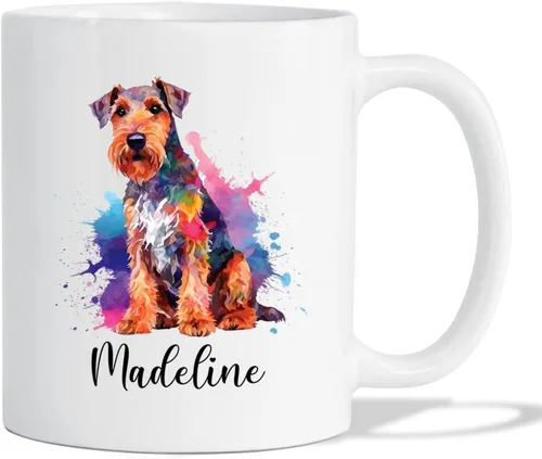 Vista 12 de Affenpinscher - Taza de café con nombre personalizado, regalo para perro, papá, perro, mamá, taza de cerámica blanca personalizada Affenpinscher
