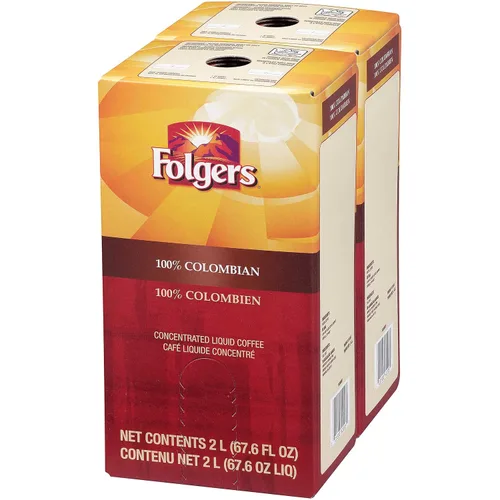 Vista 3 de Folgers Café líquido 100% colombiano, 2 litros - paquete de 2