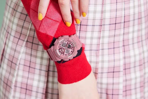 Vista 2 de G-Shock BA130SP-4A Sweet Preppy Colors - Reloj rosa