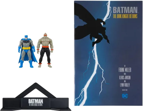 Vista 8 de McFarlane Toys - DC Direct Page Punchers 2pk Batman & Mutant Leader Figuras de 3 pulgadas con cómic