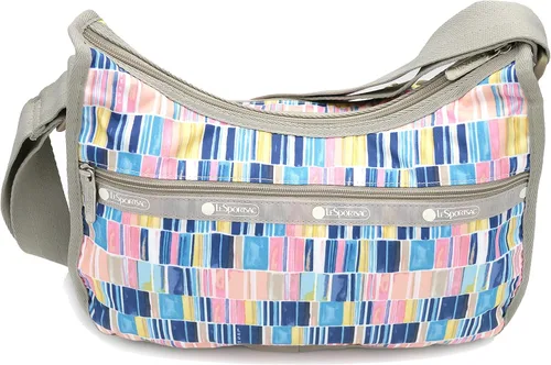 Vista 2 de LeSportsac Classic Hobo Bolso cruzado en azulejos pintados
