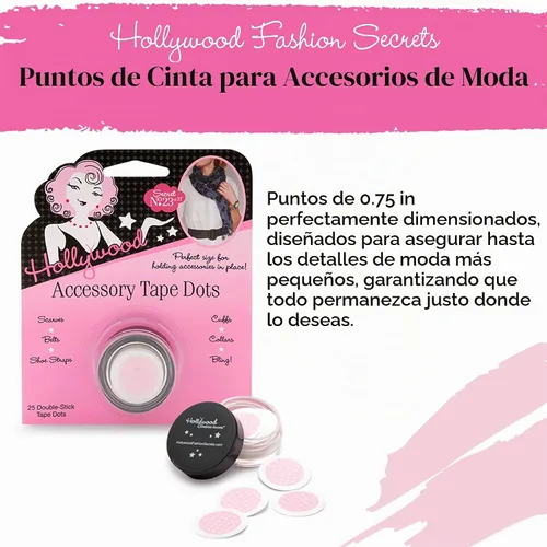 Vista 3 de Hollywood Fashion Secrets - Cinta de puntos, 25