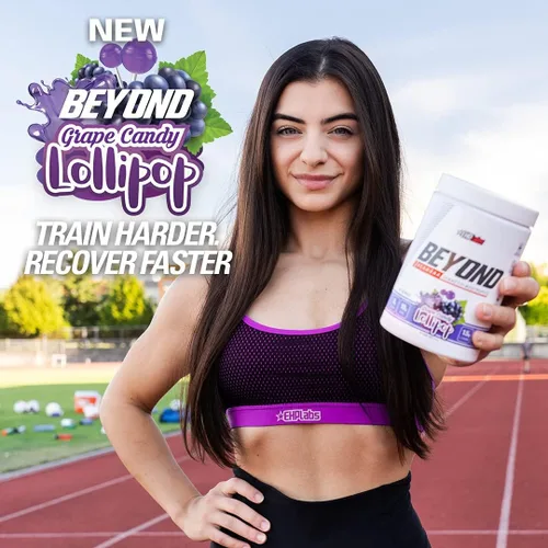 Vista 3 de EHP Labs Beyond BCAA - Aminoácidos en polvo para recuperación después del entrenamiento, aminoácidos esenciales BCAA suplementos en polvo, 0.35
