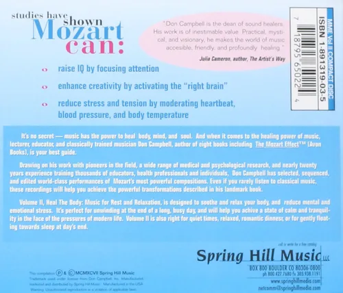 Vista 2 de Mozart Effect 2 Heal Body