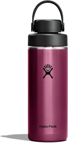 Vista 17 de Hydro Flask Tapa de pico flexible ancha y ligera - Botella de agua aislada de acero inoxidable de 24 onzas, azul zafiro Sapphire Blue