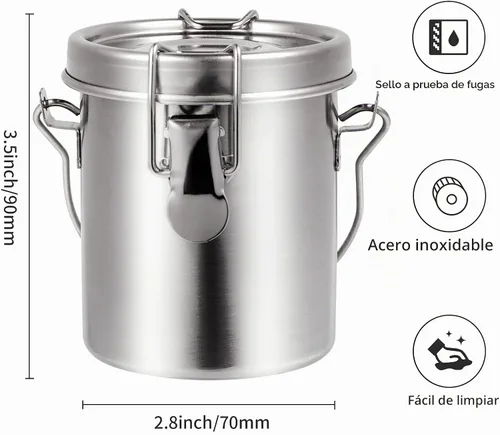 Vista 3 de MyLifeUNIT Limpiador de Pinceles, Soporte de Cepillo de Acero Inoxidable para Pintura, 6.6 oz Durable, Rust-proof, Anti-corrosion, Portable Brush