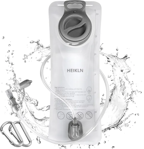 Vista 15 de HEIKLN Hydration Bladder 1.5L-2L-2.5L-3L,Leak Proof Water Reservoir, BPA Free Military Water Storage Bladder Bag Hydration Pack Replacement Easy
