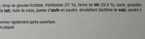Vista 4 de Lu Galletas Paille d'or Frambuesa 170 Gr