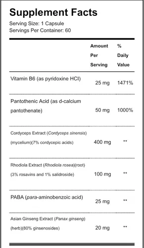 Vista 4 de Miracle Adrenal Essence Doctor's Choice - Suplemento adratogénico de hierbas y vitaminas