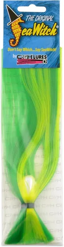 Vista 85 de C&H Lures Señuelos de Pesca Sea Witch - Originales Desde 1959, Faldas de Nylon Revelan Cabeza con Peso, 15 Colores, 8 Pesos de Cabeza, Señuelo