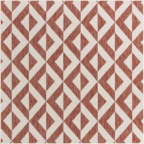 Vista 25 de Unique Loom Jill Zarin Outdoor Collection - Alfombra rectangular (2 pies 2 pulgadas x 3 pies 1 pulgadas, rectangular, beige y marrón)