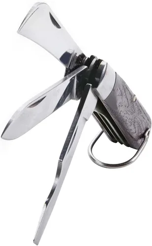 Vista 6 de Klein Tools 1550-6 - Navaja de bolsillo de 3 hojas con destornillador