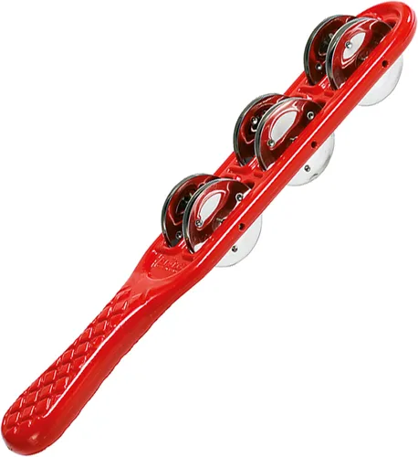 Vista 6 de Meinl Percussion HJS1BK Headliner Series ABS Plastic Jingle Stick, negro