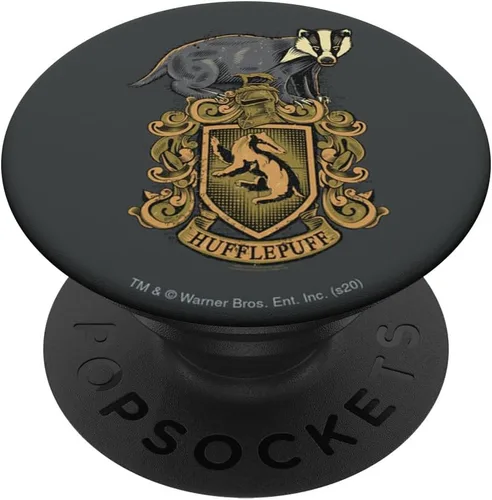 Vista 6 de Harry Potter Hufflepuff Badger Crest PopSockets MagSafe PopGrip para iPhone
