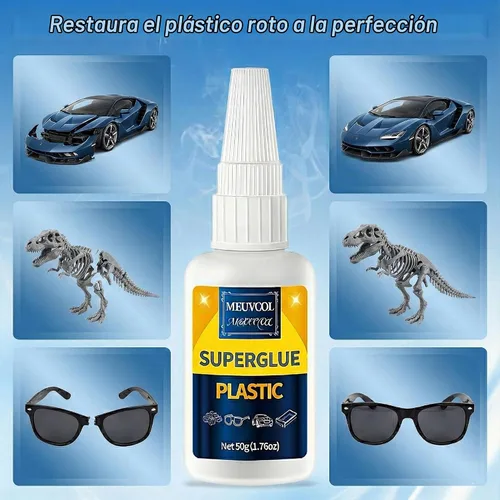 Vista 2 de Pegamento plástico 3.53 oz,Pegamento resistente para modelo,Miniaturas