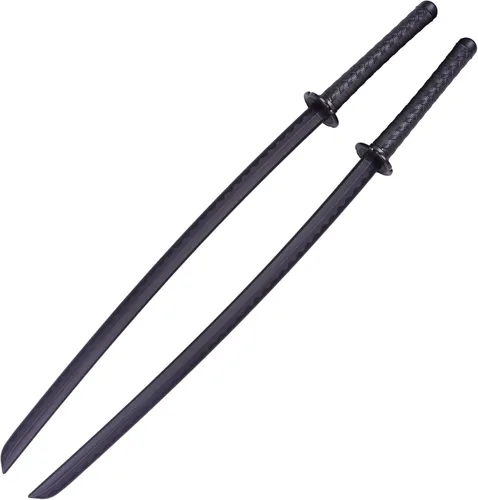Vista 2 de Espada Katana de Polipropileno - Espada Samurái Japonesa de Entrenamiento, Espada Larga Roma, Katana de Práctica de Artes Marciales para Hombres