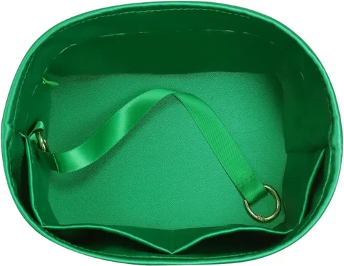 Vista 9 de Se adapta a Picotin 18 bolsas, inserto organizador de bolso de seda de alta calidad, suave al tacto y ligero, organizador de lujo con caja de regalo