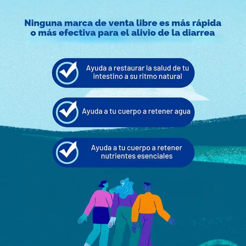 Vista 4 de Cápsulas de alivio de diarrea Imodium A-D con clorhidrato de loperamida, medicina antidiarreica para ayudar a controlar los síntomas de diarrea
