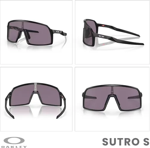 Vista 113 de Oakley Sutro OO9406 / OO9462 - Lentes de sol para hombre, kit de correa de accesorios, bolsa de microfibra