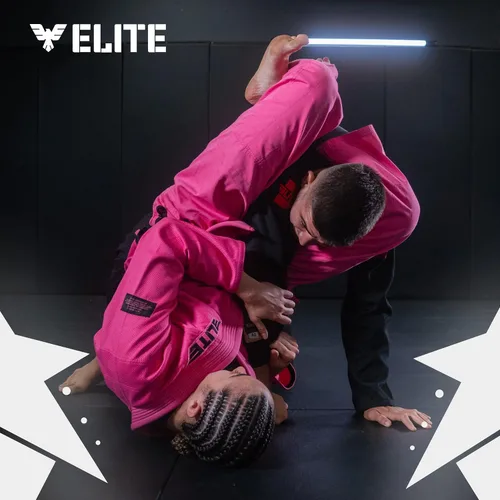 Vista 7 de Elite Sports Ultra-light BJJ GI - IBJJF Jiu-Jitsu GI para niñas y mujeres ver guía especial de tallas