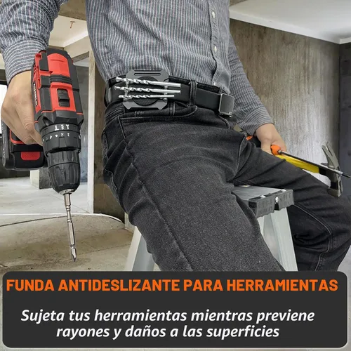 Vista 6 de MUTUACTOR Clip Magnético para Cinturón de Herramientas de Servicio Pesado, Φ2.2" Clip Magnético Antideslizante con Imán Fuerte para Cinturón