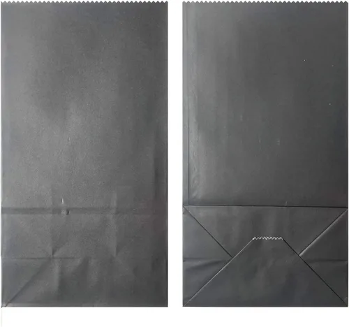 Vista 4 de Artseen Bolsas de papel de recuerdo de fiesta para fiestas y celebraciones, bolsas de papel tratadas de 5.10 x 3.10 x 9.4 pulgadas (24 unidades)