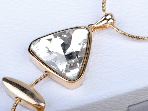 Vista 4 de Alilang Collar con colgante de esqueleto de hueso de pez grande para mujer en tono plateado