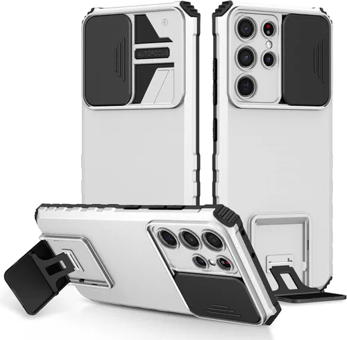 Vista 94 de Funda compatible con Samsung Galaxy M13 5G/A04 Dimensional Soporte Ventana Corredera Teléfono Móvil Funda Protectora a Prueba de Golpes para Samsung