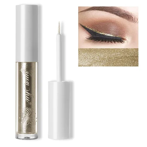 Vista 4 de Erinde Sombra de ojos delineador de ojos con purpurina líquida #01#03
