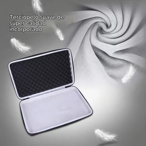 Vista 7 de LTGEM - Funda compatible con controlador MIDI universal Arturia MiniLab 3, color negro (solo funda)