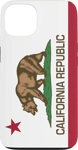 Vista 7 de Funda con la bandera de California para iPhone 17
