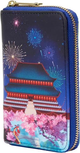 Vista 2 de Loungefly CARTERA DISNEY MULAN CASTILLO CON CREMALLERA
