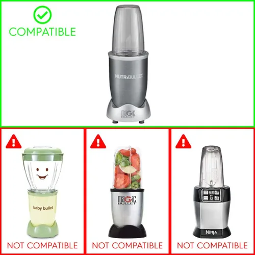 Vista 5 de Reemplazo de la cuchilla extractora 600w 900w para NutriBullet NB-101s