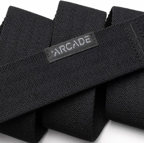 Vista 9 de Arcade El cinturón de aventura unisex delgado original, correa elástica de ancho estrecho, hebilla de ajuste micro